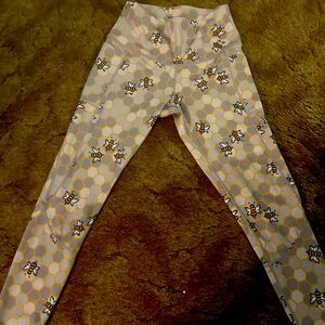 Feed Me Fight me beehive leggings.